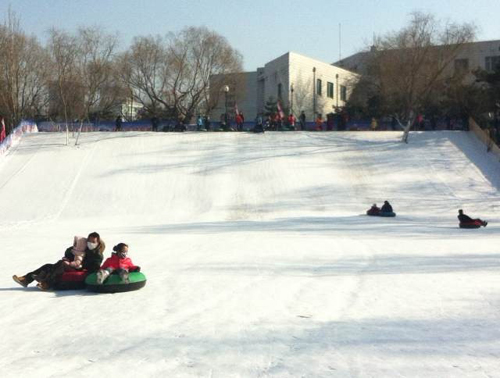 沈陽雪上嘉年華正式開幕，河北迪特加油助威